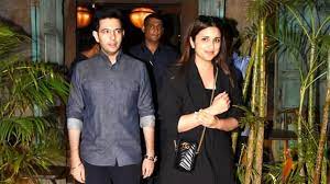 Actress Parineeti Chopra with Raghav Chadha