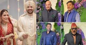 Celebrities arrive in style at reception of Karan Drisha wedding