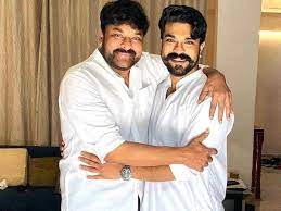 Chiranjeevi with son Ram Charan