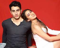 Ibrahim with sister Sara Ali Khan