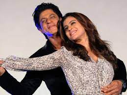 Kajol with Shahrukh khan