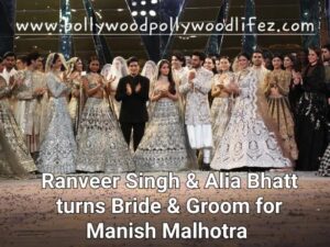 Alia Bhatt and Ranveer Singh walks the Ramp