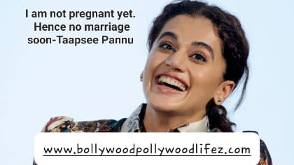 Taapsee Pannu on marriage