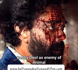 Bobby Deol as enemy of Animal