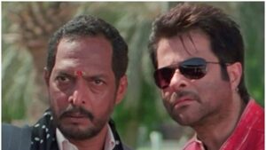 Nana Patekar and Anil Kapoor as Uday & Majnu