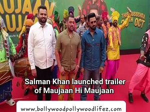 Salman Khan launches trailer of Maujaan Hi Maujaan