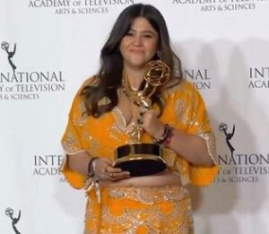 First Indian female to receive Emmy awards Ekta Kapoor