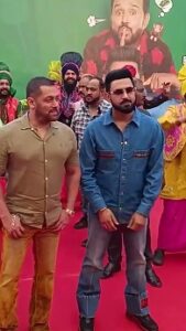 Gippy with salman Khan