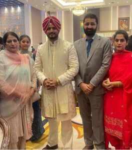 Gurnaam Bhullar with family