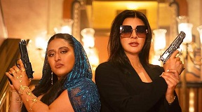 Raja Kumari with Sushmita Sen