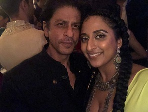 Shahrukh Khan and Raja Kumari