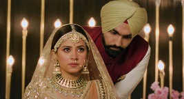 Sargun Mehta and Ammy Virk in Qismat 2