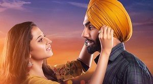Sargun Mehta and Ammy Virk in Qismat movie