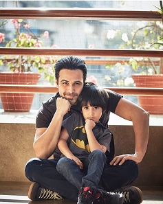 Bollywood actor Emraan Hashmi with son Ayaan