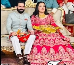 Newly weds Arsh Bal and Sruishty Mann