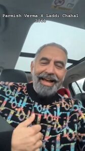 Parmish Verma in aged filter
