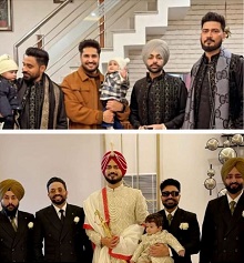 Pollywood singers at Satpal's wedding