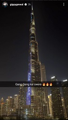 Pollywood song Gang Gang to release on Burj Khalifa