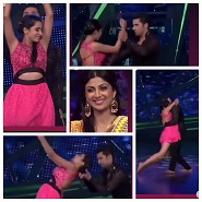 Sargun Mehta and Ravi Dubey at Nach Baliye