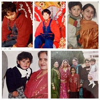 Shehnaaz Gill Childhood pictures