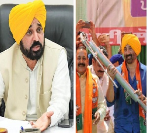 Bhagwant Mann takes dig at Sunny Deol