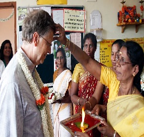 Bill Gates visit India