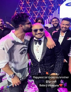 Hardy Sandhu wishes B Praak on Birthday
