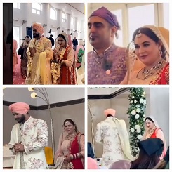 Mandy Takhar marries Shekhar
