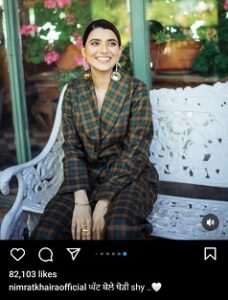 Nimrat Khaira wins hearts