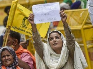 Sonia Mann supports farmers