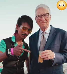 Bill Gates and Chaiwala
