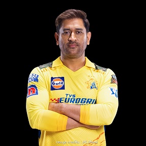 MS Dhoni as CSK player