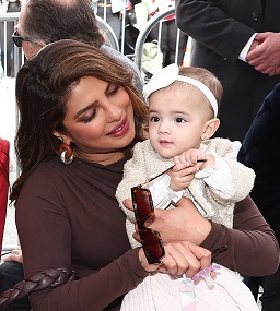 Priyanka with daughter Malti