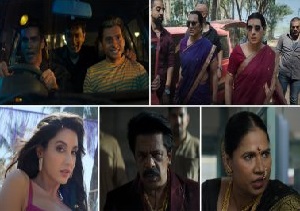 Stills from madgaon Express