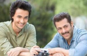 Aayush Sharma with Salman Khan