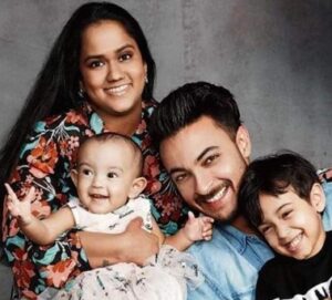 Aayush Sharma with family