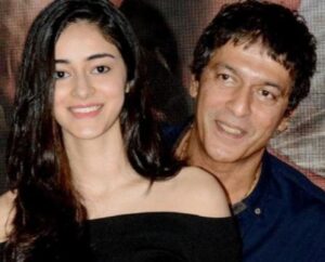 Chunky Pandey and Ananya Pandey