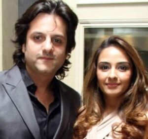 Fardeen Khan with wife