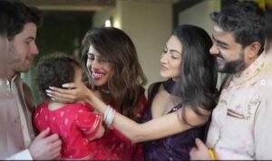 Priyanka Chopra with family