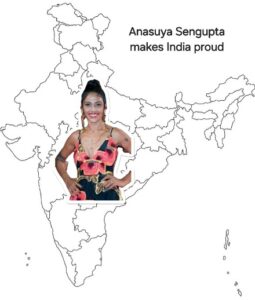 Anasuya Sengupta makes India proud