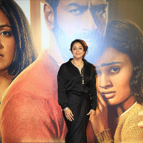 Jyothika at Shaitaan screening