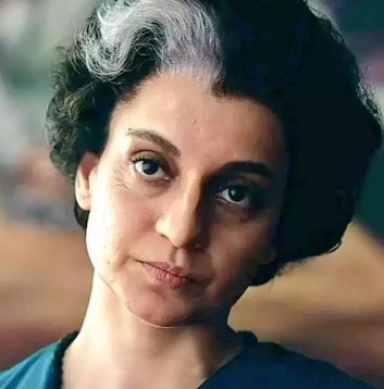 Kangana Ranaut as Indira Gandhi in Emergency