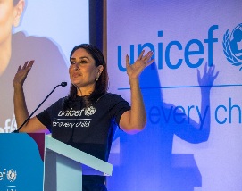 Kareena Kapoor as National Ambassador UNICEF