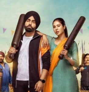 Sonam Bajwa and Ammy Virk in Kudi Haryane Wal Di