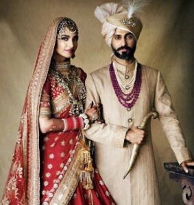 Sonam Kapoor Anand Ahuja wedding pic