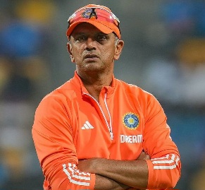 Cricket head coach Rahul Dravid