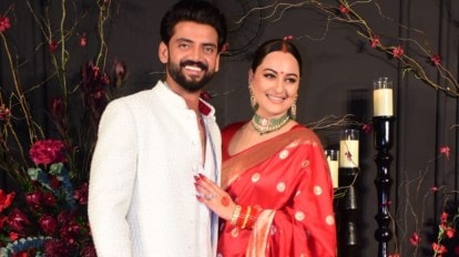 Sonakshi Sinha Zaheer Iqbal reception