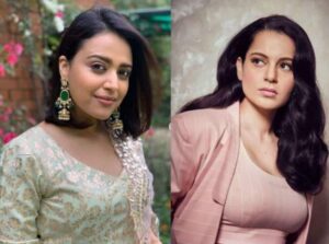 Swara Bhasker addressing Kangana slap incident