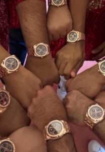 Anant Ambani's groomsmen flaunt gifted AP watches