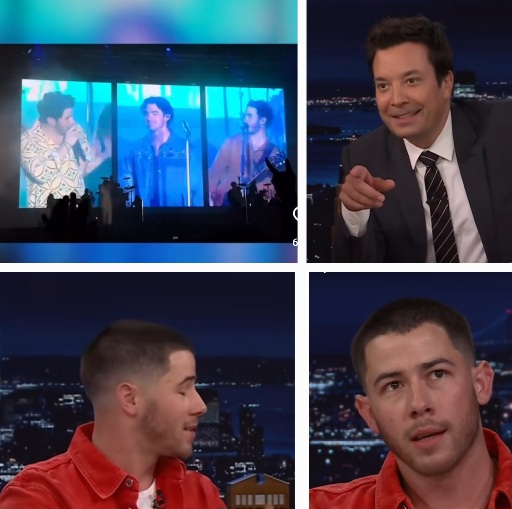 National Jiju Nick Jonas at The Tonight Show